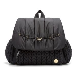 Happ brand black diaper bag Levy backpack